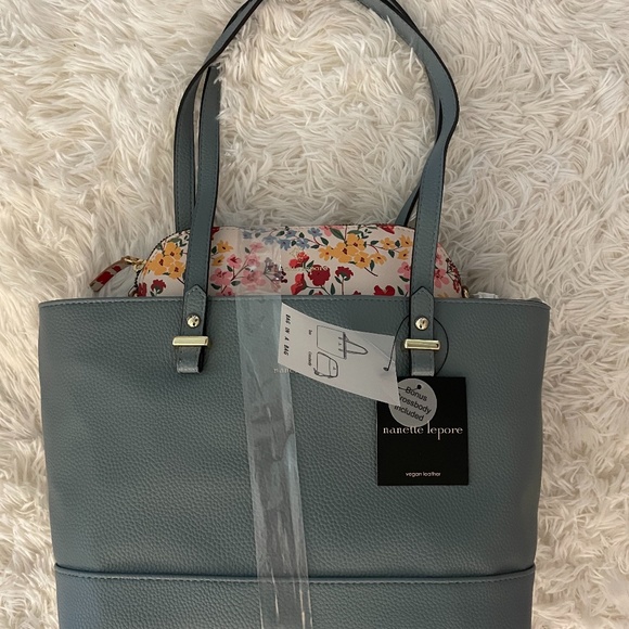 Nanette Lepore Tote Bag and Crossbody Purse - Picture 1 of 5